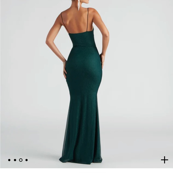 Royal blue glam and sexy gown! Brand new! - Picture 2 of 2